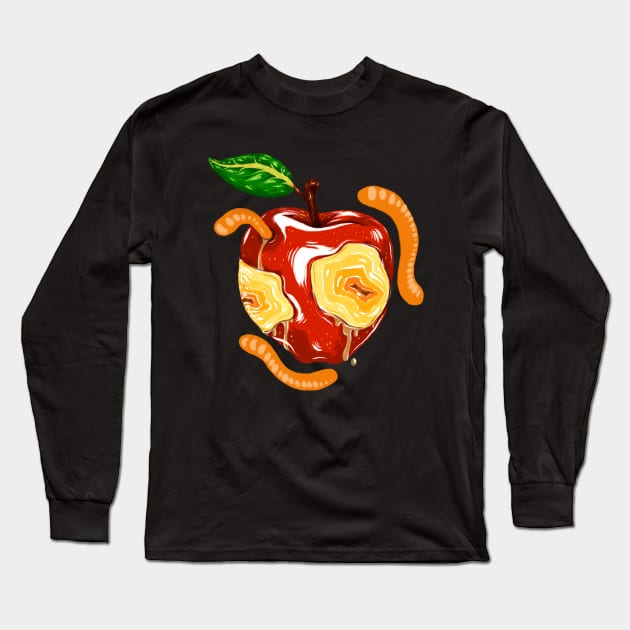 Bad Apple Long Sleeve T-Shirt by Daisesprout